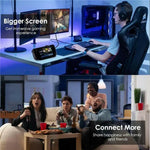 WAVLINK UHP3426 สำหรับ Steam Deck อะแดปเตอร์ฮับ RJ45 Gigabit 100W PD 6-in-1 Docking Station