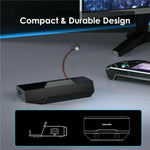 WAVLINK UHP3426 สำหรับ Steam Deck อะแดปเตอร์ฮับ RJ45 Gigabit 100W PD 6-in-1 Docking Station