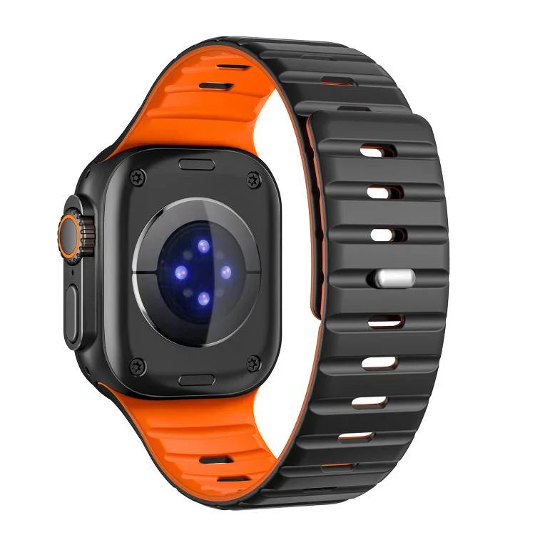 สายรัดนาฬิกาซิลิโคนแม่เหล็ก Norman สำหรับ Apple Watch 46mm / 49mm / 45mm / 44mm, สำหรับ Apple Watch 42mm / 41mm / 40mm / 38mm