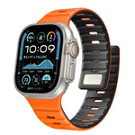 สายรัดนาฬิกาซิลิโคนแม่เหล็ก Norman สำหรับ Apple Watch 46mm / 49mm / 45mm / 44mm, สำหรับ Apple Watch 42mm / 41mm / 40mm / 38mm