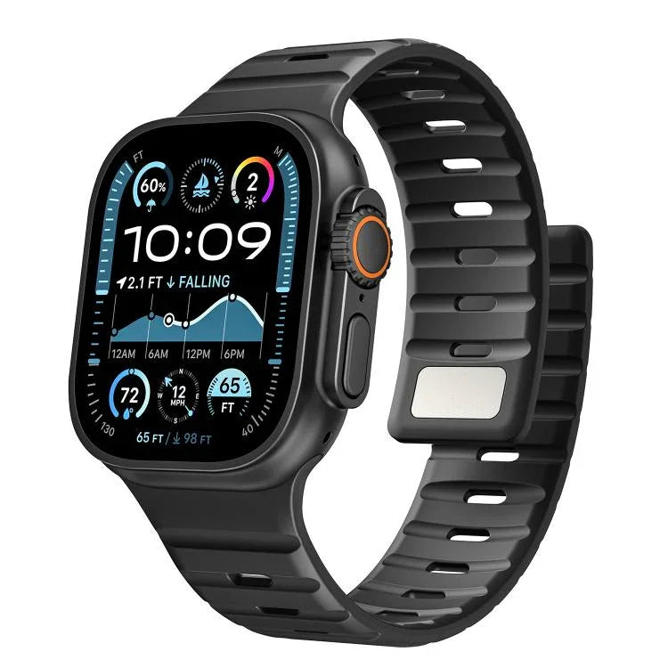 สายรัดนาฬิกาซิลิโคนแม่เหล็ก Norman สำหรับ Apple Watch 46mm / 49mm / 45mm / 44mm, สำหรับ Apple Watch 42mm / 41mm / 40mm / 38mm