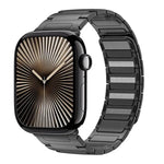 สายรัดสแตนเลสแม่เหล็กรูปตัว I สำหรับ Apple Watch ขนาด 46 มม. / 49 มม. / 45 มม. / 44 มม. และ 42 มม. / 41 มม. / 40 มม. / 38 มม.