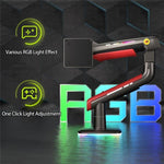 ขาตั้งจอเกม NORTH BAYOU L50 ขนาด 32-60 นิ้ว พร้อมไฟ RGB แบบโค้ง แบนกว้างพิเศษ