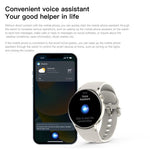 Sense 6 หน้าจอ AMOLED 1.43 นิ้ว กันน้ำ IP68 สมาร์ทวอทช์บลูทูธโทรได้ รองรับการติดตามสุขภาพ
