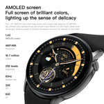 Sense 6 หน้าจอ AMOLED 1.43 นิ้ว กันน้ำ IP68 สมาร์ทวอทช์บลูทูธโทรได้ รองรับการติดตามสุขภาพ