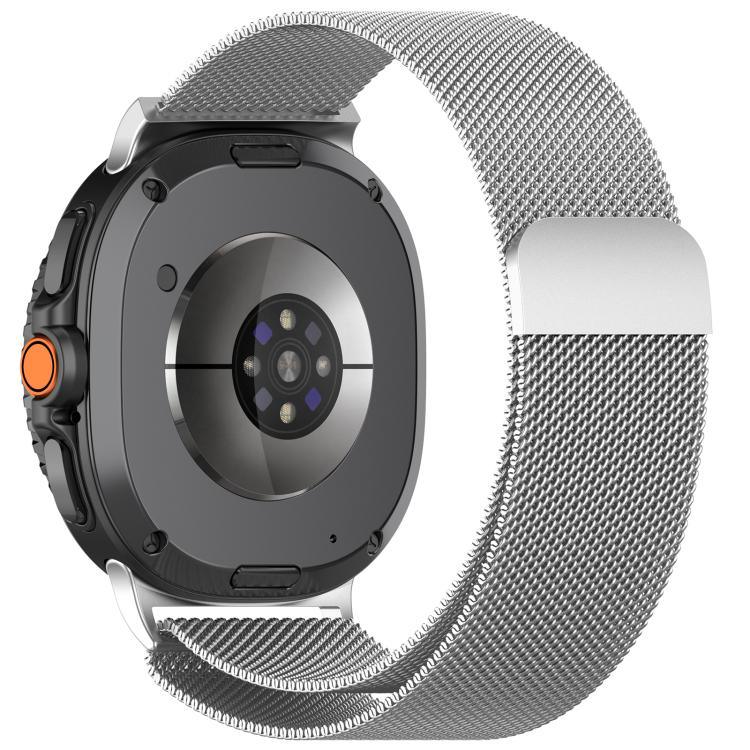 สายรัดนาฬิกาเหล็กกล้าไร้สนิมแม่เหล็กมิลาน สำหรับ Samsung Galaxy Watch8 / Watch8 Classic