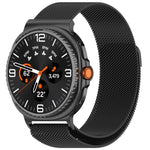 สายรัดนาฬิกาเหล็กกล้าไร้สนิมแม่เหล็กมิลาน สำหรับ Samsung Galaxy Watch8 / Watch8 Classic
