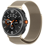 สายรัดนาฬิกาเหล็กกล้าไร้สนิมแม่เหล็กมิลาน สำหรับ Samsung Galaxy Watch8 / Watch8 Classic