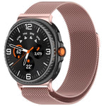 สายรัดนาฬิกาเหล็กกล้าไร้สนิมแม่เหล็กมิลาน สำหรับ Samsung Galaxy Watch8 / Watch8 Classic
