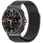 สายรัดนาฬิกาเหล็กกล้าไร้สนิมแม่เหล็กมิลาน สำหรับ Samsung Galaxy Watch8 / Watch8 Classic