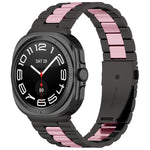 Three Beads Stainless Steel Watch Band with Removal Tool, For Samsung Galaxy Watch8 / Watch8 Classic
