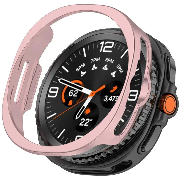 ฝาครอบนาฬิกา PC แบบครึ่งปกคลุมและกลวง สำหรับ Samsung Galaxy Watch8 Classic 46mm, สำหรับ Samsung Galaxy Watch 8 44mm, สำหรับ Samsung Galaxy Watch 8 40mm