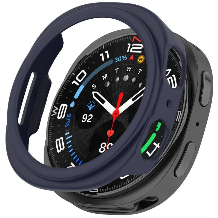 ฝาครอบนาฬิกา PC แบบครึ่งปกคลุมและกลวง สำหรับ Samsung Galaxy Watch8 Classic 46mm, สำหรับ Samsung Galaxy Watch 8 44mm, สำหรับ Samsung Galaxy Watch 8 40mm