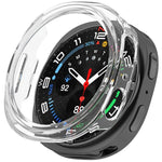 ฝาครอบนาฬิกา PC แบบครึ่งปกคลุมและกลวง สำหรับ Samsung Galaxy Watch8 Classic 46mm, สำหรับ Samsung Galaxy Watch 8 44mm, สำหรับ Samsung Galaxy Watch 8 40mm