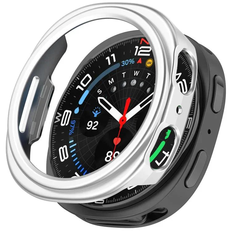 ฝาครอบนาฬิกา PC แบบครึ่งปกคลุมและกลวง สำหรับ Samsung Galaxy Watch8 Classic 46mm, สำหรับ Samsung Galaxy Watch 8 44mm, สำหรับ Samsung Galaxy Watch 8 40mm