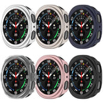 ฝาครอบนาฬิกา PC แบบครึ่งปกคลุมและกลวง สำหรับ Samsung Galaxy Watch8 Classic 46mm, สำหรับ Samsung Galaxy Watch 8 44mm, สำหรับ Samsung Galaxy Watch 8 40mm