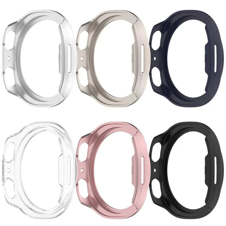 ฝาครอบนาฬิกา PC แบบครึ่งปกคลุมและกลวง สำหรับ Samsung Galaxy Watch8 Classic 46mm, สำหรับ Samsung Galaxy Watch 8 44mm, สำหรับ Samsung Galaxy Watch 8 40mm
