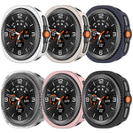 ฝาครอบนาฬิกา PC แบบครึ่งปกคลุมและกลวง สำหรับ Samsung Galaxy Watch8 Classic 46mm, สำหรับ Samsung Galaxy Watch 8 44mm, สำหรับ Samsung Galaxy Watch 8 40mm