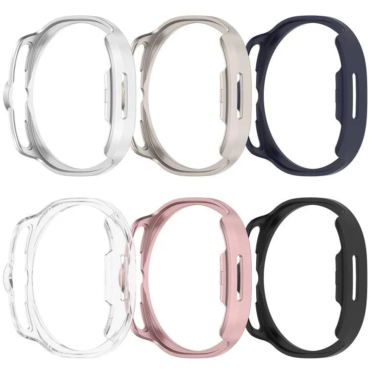 ฝาครอบนาฬิกา PC แบบครึ่งปกคลุมและกลวง สำหรับ Samsung Galaxy Watch8 Classic 46mm, สำหรับ Samsung Galaxy Watch 8 44mm, สำหรับ Samsung Galaxy Watch 8 40mm