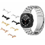 ตัวเชื่อมสายรัดนาฬิกาหัวโลหะ 1 คู่ สำหรับ Samsung Galaxy Watch Ultra 2025 ขนาด 20 มม. สำหรับ Samsung Galaxy Watch Ultra 2025 ขนาด 22 มม.