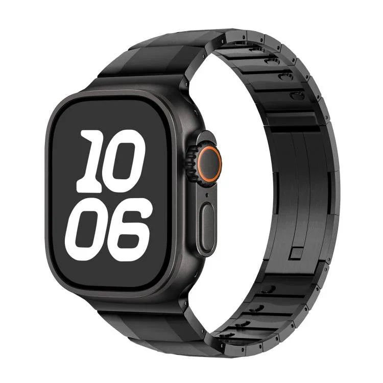 สายรัดนาฬิกาสแตนเลสสตีลถอดได้ข้างโค้ง สำหรับ Apple Watch ขนาด 46 มม. / 49 มม. / 45 มม. / 44 มม. สำหรับ Apple Watch ขนาด 42 มม. / 41 มม. / 40 มม. / 38 มม.