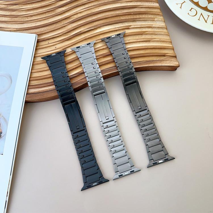 สายรัดนาฬิกาสแตนเลสสตีลถอดได้ข้างโค้ง สำหรับ Apple Watch ขนาด 46 มม. / 49 มม. / 45 มม. / 44 มม. สำหรับ Apple Watch ขนาด 42 มม. / 41 มม. / 40 มม. / 38 มม.