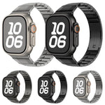 สายรัดนาฬิกาสแตนเลสสตีลถอดได้ข้างโค้ง สำหรับ Apple Watch ขนาด 46 มม. / 49 มม. / 45 มม. / 44 มม. สำหรับ Apple Watch ขนาด 42 มม. / 41 มม. / 40 มม. / 38 มม.