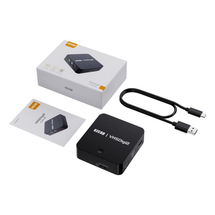 กล่องจับภาพวิดีโอ Ezcap 181P เครื่องบันทึก AV VHS เป็น MP4 รุ่น VHSDigi2, Ezcap 181P