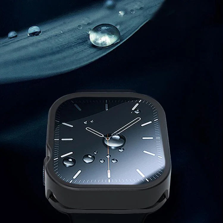 เคสอะลูมิเนียมแบบบูรณาการฟิล์มแข็ง สำหรับ Apple Watch Series 11 / 10 ขนาด 46 มม.