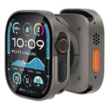 เคสอะลูมิเนียมแบบบูรณาการฟิล์มแข็ง สำหรับ Apple Watch Ultra 3 / 2 / 1 ขนาด 49 มม.