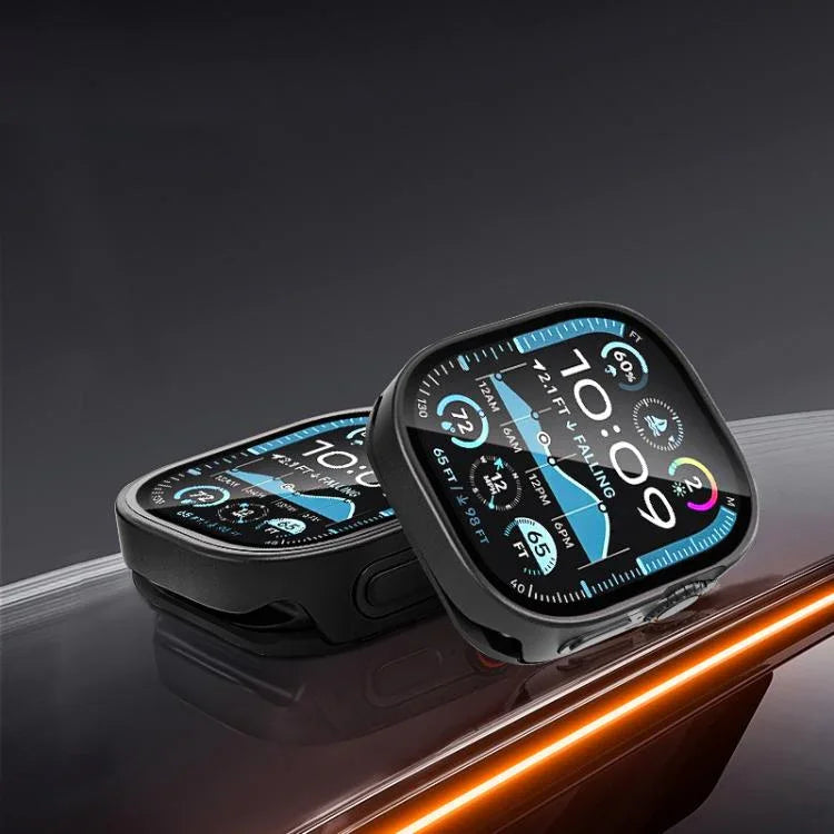 เคสอะลูมิเนียมแบบบูรณาการฟิล์มแข็ง สำหรับ Apple Watch Ultra 3 / 2 / 1 ขนาด 49 มม.