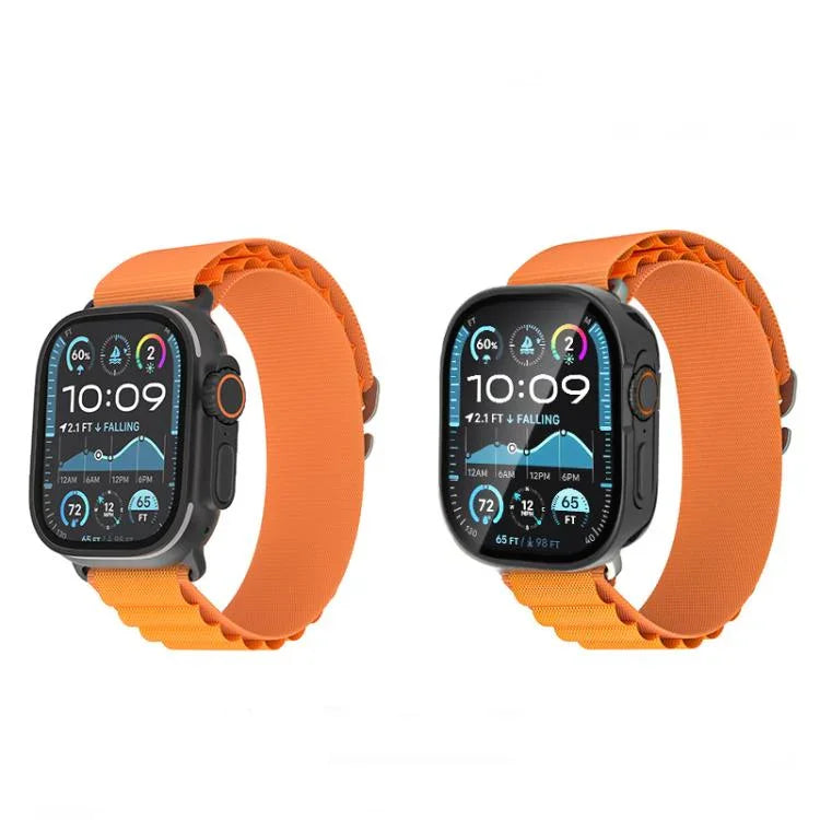 เคสอะลูมิเนียมแบบบูรณาการฟิล์มแข็ง สำหรับ Apple Watch Ultra 3 / 2 / 1 ขนาด 49 มม.