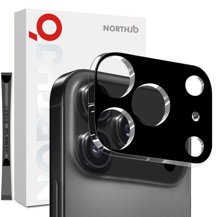 ฟิล์มกระจกนิรภัย 3D HD ป้องกันเลนส์กล้อง NORTHJO สำหรับ iPhone 17 Pro Max, สำหรับ iPhone 17 Pro, สำหรับ iPhone 17, สำหรับ iPhone Air