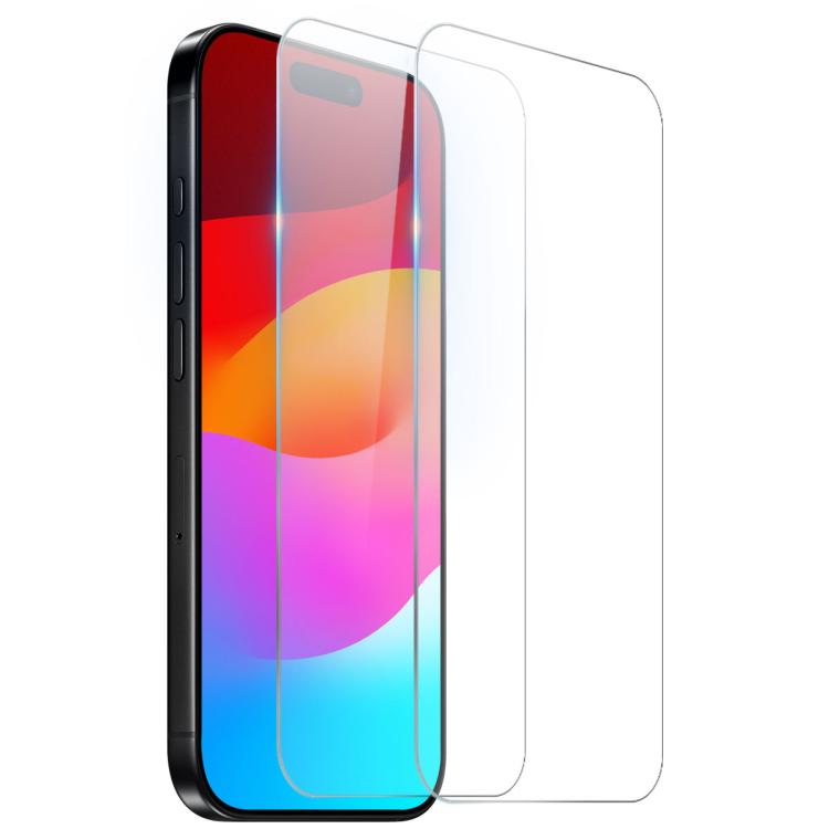 ฟิล์มกระจกนิรภัย NORTHJO A++ 0.3mm 2.5D 2 ชิ้น สำหรับ iPhone 17 Pro Max, สำหรับ iPhone 17 Pro, สำหรับ iPhone 17, สำหรับ iPhone Air