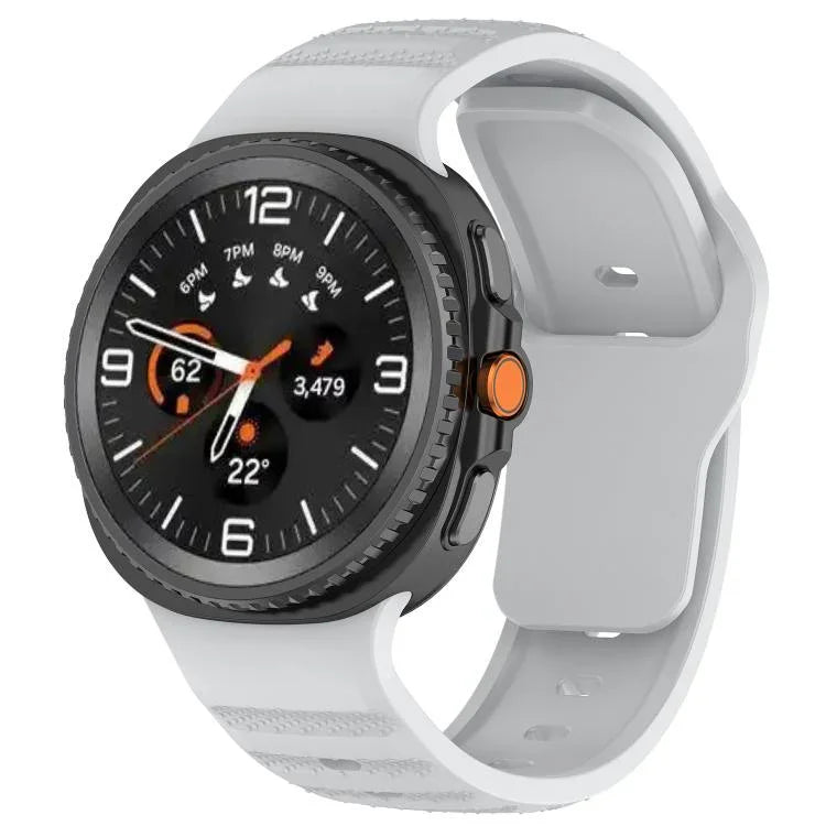 สายรัดนาฬิกาซิลิโคนลายจุดพร้อมหัวเข็มขัดปลดเร็ว สำหรับ Samsung Galaxy Watch8 / Watch8 Classic