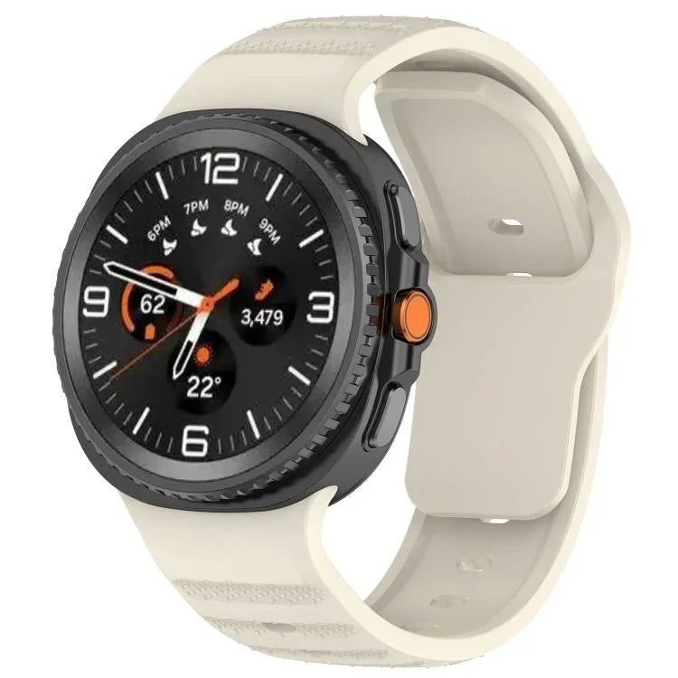 สายรัดนาฬิกาซิลิโคนลายจุดพร้อมหัวเข็มขัดปลดเร็ว สำหรับ Samsung Galaxy Watch8 / Watch8 Classic