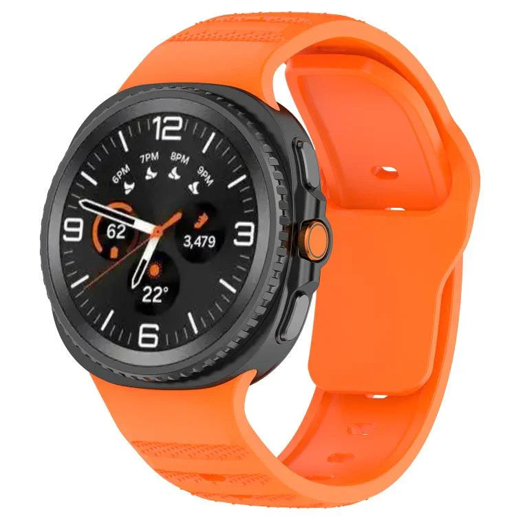สายรัดนาฬิกาซิลิโคนลายจุดพร้อมหัวเข็มขัดปลดเร็ว สำหรับ Samsung Galaxy Watch8 / Watch8 Classic