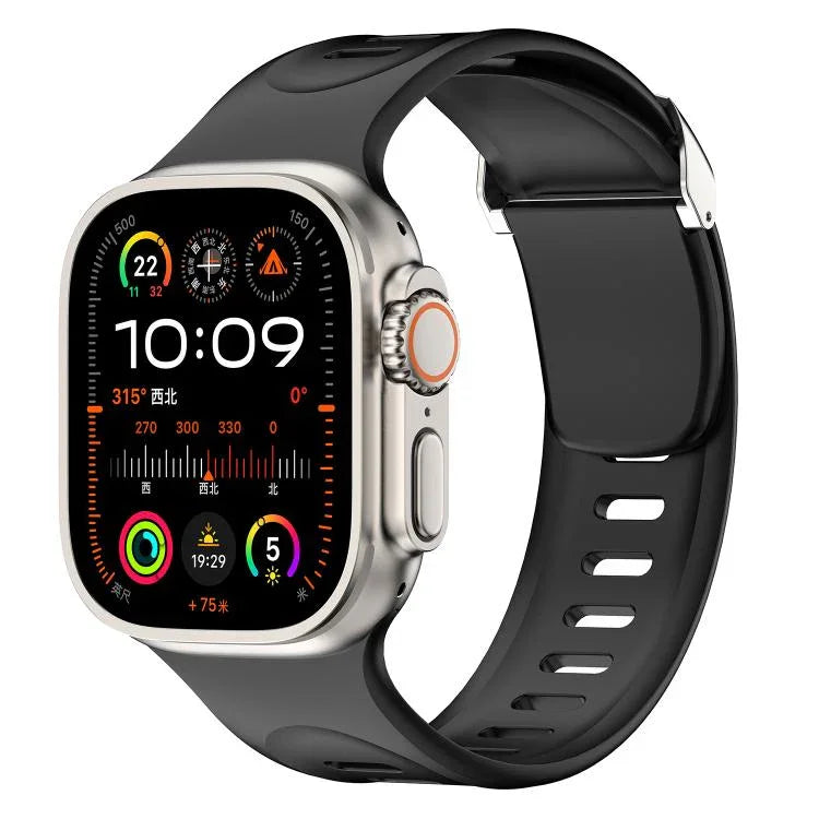 สายรัดนาฬิกาซิลิโคน Explorer สำหรับ Apple Watch ขนาด 46 มม. / 49 มม. / 45 มม. / 44 มม.