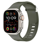 สายรัดนาฬิกาซิลิโคน Explorer สำหรับ Apple Watch ขนาด 46 มม. / 49 มม. / 45 มม. / 44 มม.