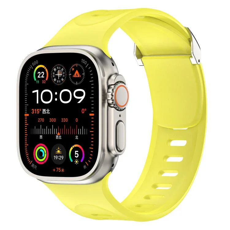 สายรัดนาฬิกาซิลิโคน Explorer สำหรับ Apple Watch ขนาด 46 มม. / 49 มม. / 45 มม. / 44 มม.
