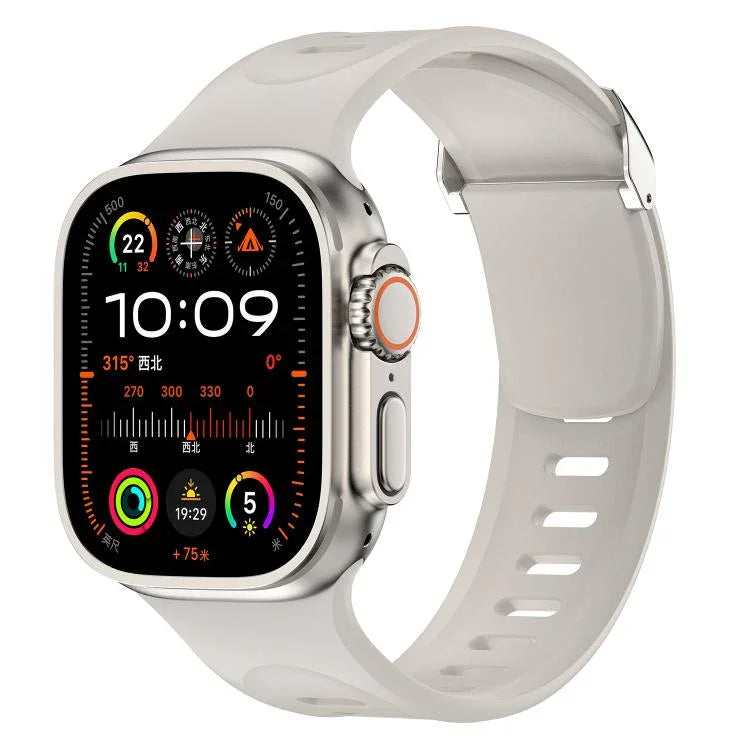 สายรัดนาฬิกาซิลิโคน Explorer สำหรับ Apple Watch ขนาด 46 มม. / 49 มม. / 45 มม. / 44 มม.