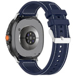 สายรัดนาฬิกาซิลิโคนถักไนลอนไฮบริด สำหรับ Samsung Galaxy Watch8 / Watch8 Classic