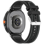 สายรัดนาฬิกาซิลิโคนถักไนลอนไฮบริด สำหรับ Samsung Galaxy Watch8 / Watch8 Classic