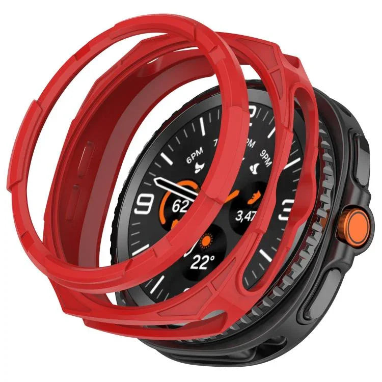 เคสป้องกันนาฬิกา TPU แบบเกราะกลวง สำหรับ Samsung Galaxy Watch8 Classic 46mm