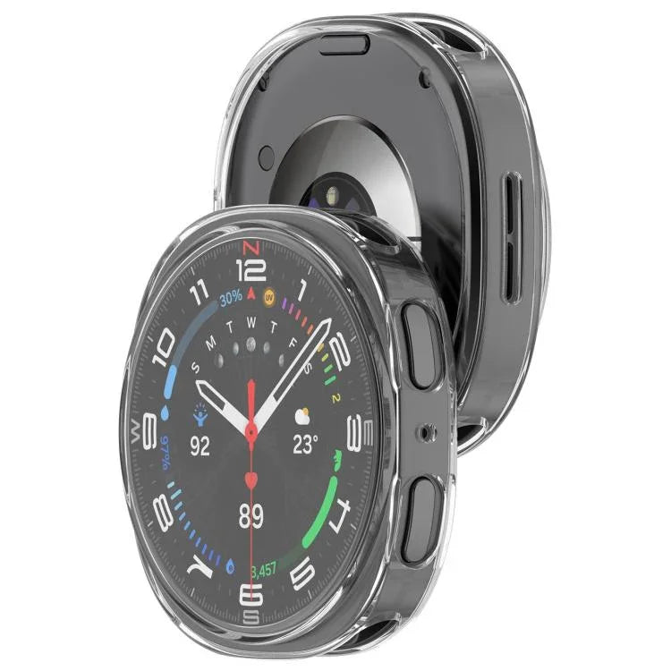 เคสป้องกันนาฬิกา TPU ชุบเคลือบแบบครอบคลุมทั้งหมด สำหรับ Samsung Galaxy Watch 8 44mm, สำหรับ Samsung Galaxy Watch 8 40mm