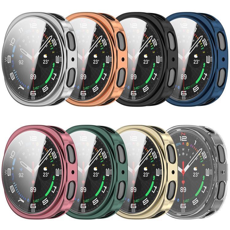 เคสป้องกันนาฬิกา TPU ชุบเคลือบแบบครอบคลุมทั้งหมด สำหรับ Samsung Galaxy Watch 8 44mm, สำหรับ Samsung Galaxy Watch 8 40mm