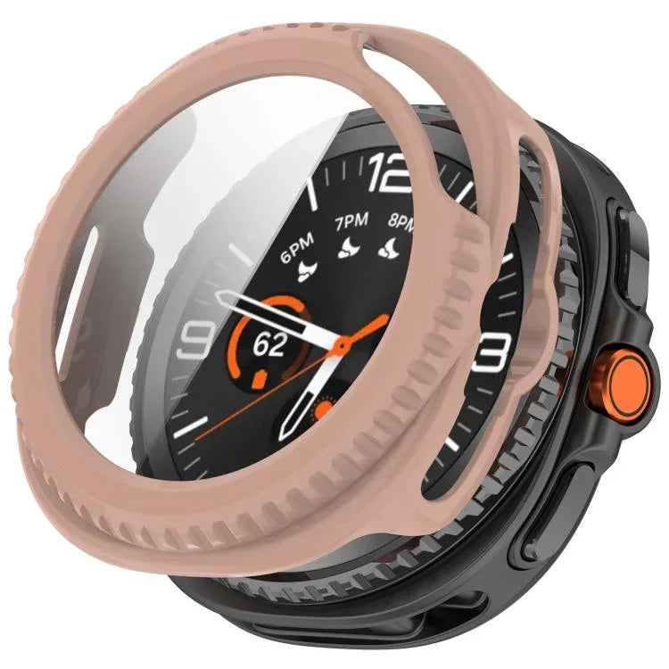 ฟิล์มกระจกนิรภัยแบบบูรณาการฝาครอบนาฬิกา PC สำหรับ Samsung Galaxy Watch8 Classic 46mm, สำหรับ Samsung Galaxy Watch 8 44mm, สำหรับ Samsung Galaxy Watch 8 40mm