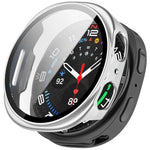 ฟิล์มกระจกนิรภัยแบบบูรณาการฝาครอบนาฬิกา PC สำหรับ Samsung Galaxy Watch8 Classic 46mm, สำหรับ Samsung Galaxy Watch 8 44mm, สำหรับ Samsung Galaxy Watch 8 40mm