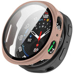 ฟิล์มกระจกนิรภัยแบบบูรณาการฝาครอบนาฬิกา PC สำหรับ Samsung Galaxy Watch8 Classic 46mm, สำหรับ Samsung Galaxy Watch 8 44mm, สำหรับ Samsung Galaxy Watch 8 40mm