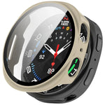 ฟิล์มกระจกนิรภัยแบบบูรณาการฝาครอบนาฬิกา PC สำหรับ Samsung Galaxy Watch8 Classic 46mm, สำหรับ Samsung Galaxy Watch 8 44mm, สำหรับ Samsung Galaxy Watch 8 40mm
